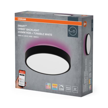 Osram - LED RGBW димируемо таванно осветително тяло SMART+ ORBIS LED/28W/230V 2700-6500K Wi-Fi