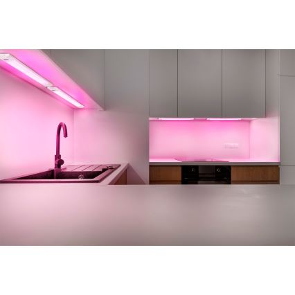Osram - LED RGBW димируемо подшкафно осветително тяло LINEAR EDGE LED/8W/230V 50 cm бяло + дистанционно управление