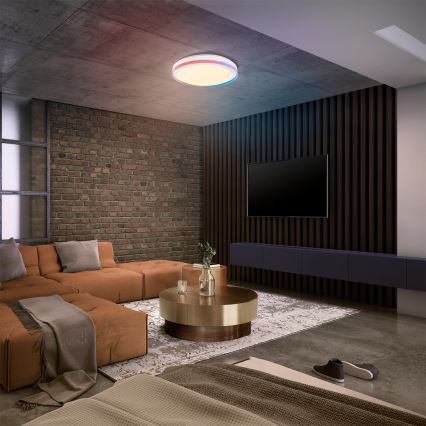 Osram - LED RGBW димируемо таванно осветително тяло SMART+ MAGIC LED/38W/230V Ø 49 см бяло 2700-6500K Wi-Fi