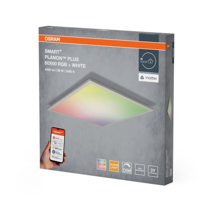 Osram - LED RGBW димируемо таванно осветително тяло SMART+ PLANON LED/36W/230V 60x60 cm Wi-Fi
