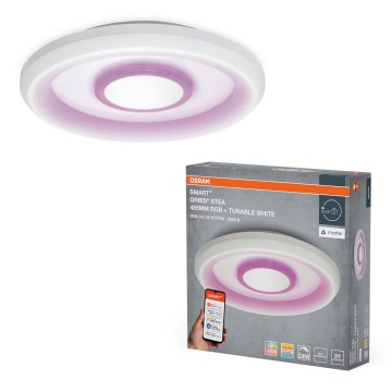 Osram - LED RGBW димируемо таванно осветително тяло SMART+ STEA LED/32W/230V Ø 48,5 cm 2700–6500K Wi‑Fi