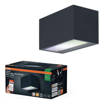 Osram - LED RGBW Димируемо външно стенно осветително тяло SMART+ BRICK LED/14W/230V IP44 Wi-Fi