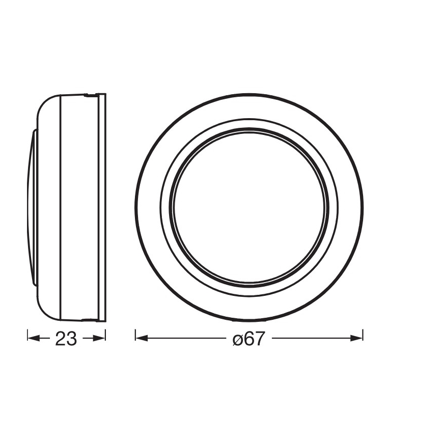 Osram - LED RGBW димируема сензорна ориентационна лампа SMART+ DOT-IT LED/0,5W/3,7V 300 mAh