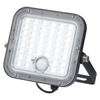 Osram - LED соларен прожектор с възможност за димиране и със сензор ENDURA LED/10W/4,2V 4000K IP65 черен + дистанционно управление