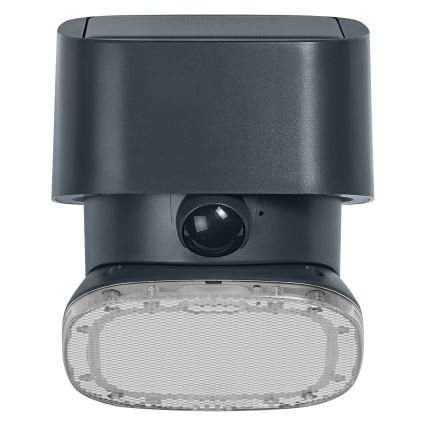 Osram - соларна стенна LED лампа със сензор ENDURA STYLE LED/10,3W/4,2V 2000 mAh IP54 антрацит