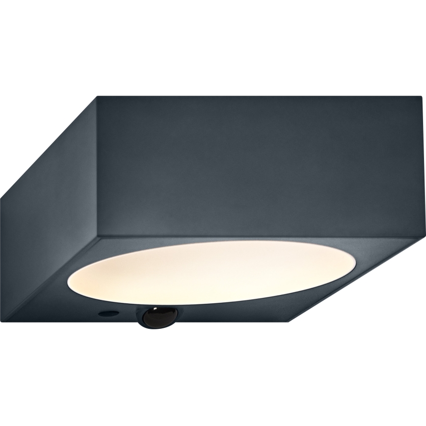 Osram - LED димируемо соларно стеннo осветително тяло със сензор ENDURA STYLE LED/10,7W/4,2V 2000 mAh IP65 антрацит
