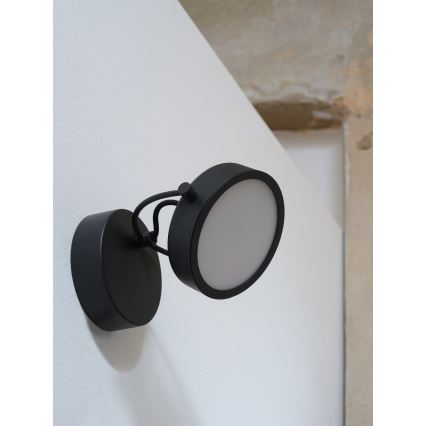 Osram - LED стенен аплик DECOR PUCK LED/11W/230V черен