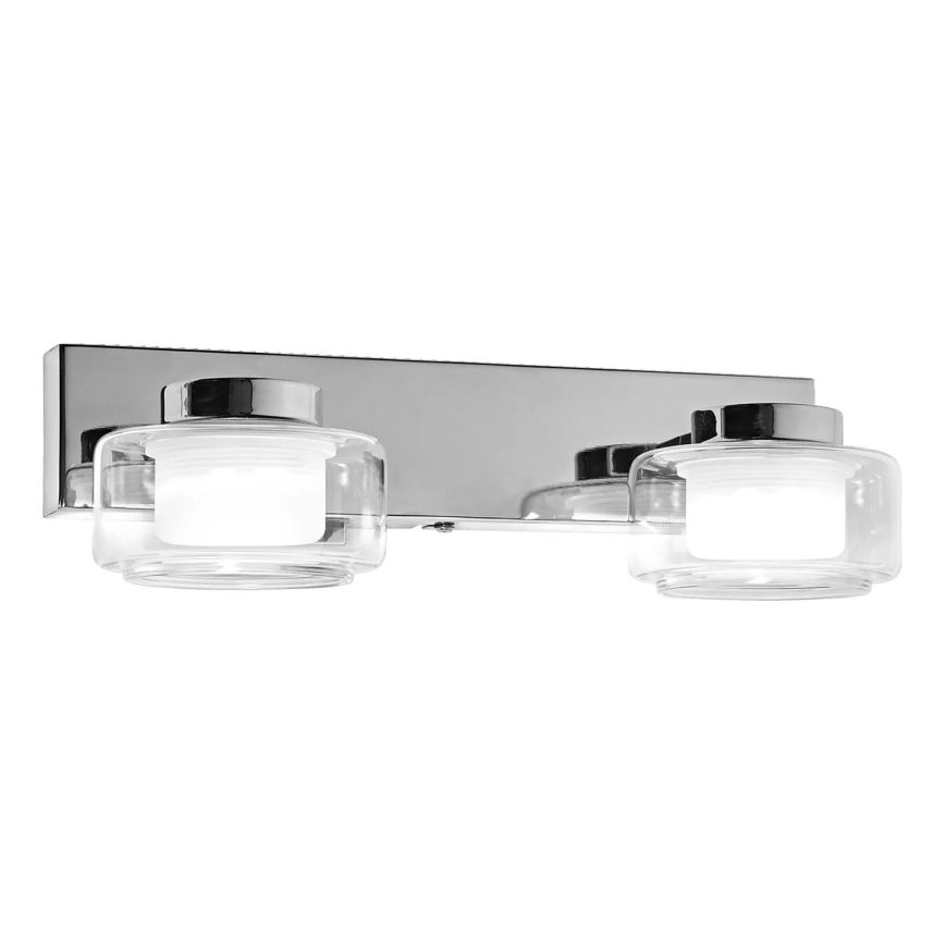 Osram - LED стенен аплик за баня ORBIS FLAME 2xLED/5,5W/230V 3000/4000K IP44 лъскав хром