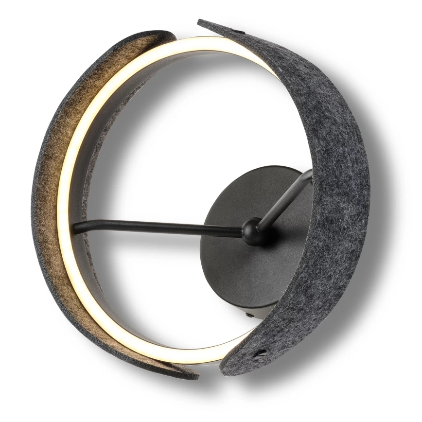 Osram - LED стенен осветител DECOR CURVE LED/20W/230V сив