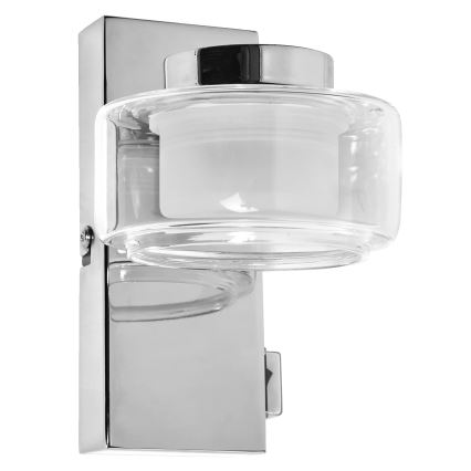 Osram - LED стенно осветително тяло за баня ORBIS FLAME LED/5,5W/230V 3000/4000K IP44 лъскав хром