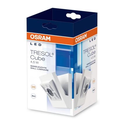 Osram - LED Стенна лампа TRESOL LED/4,5W/230V бяла