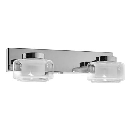 Osram - LED стенен аплик за баня ORBIS FLAME 2xLED/5,5W/230V 3000/4000K IP44 лъскав хром