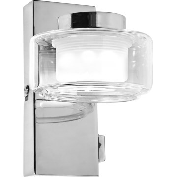 Osram - LED стенно осветително тяло за баня ORBIS FLAME LED/5,5W/230V 3000/4000K IP44 лъскав хром