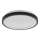 Osram - LED таванен осветител за баня DISC LED/18W/230V 3000/4000K Ø 30 см IP44 черен