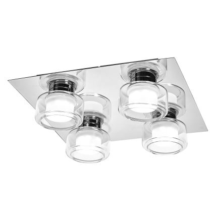 Osram - LED Таванно осветително тяло за баня ORBIS FLAME 4xLED/5,5W/230V 3000/4000K IP44 лъскав хром