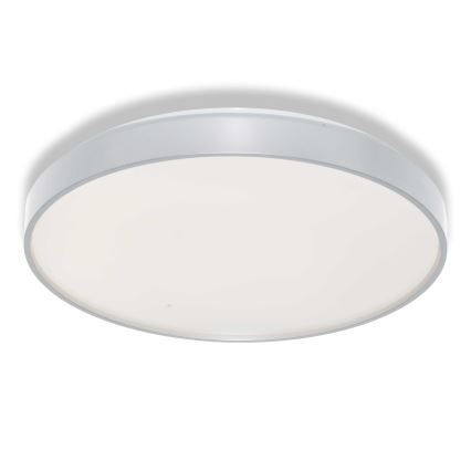 Osram - LED таванно осветително тяло със сензор за здрач CEILING LUXO LED/24W/230V Ø 38 см, сребристо