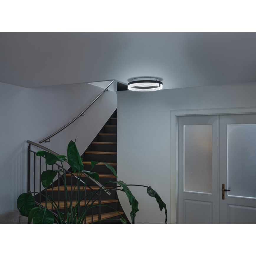 Osram - LED таванно осветително тяло DECOR CIRCLE LED/25W/230V 3000/4000/6500K Ø 40 см черно/бяло