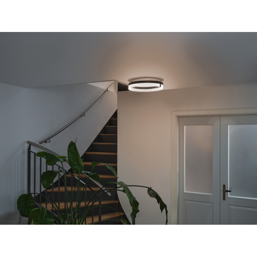Osram - LED таванно осветително тяло DECOR CIRCLE LED/25W/230V 3000/4000/6500K Ø 40 см черно/бяло
