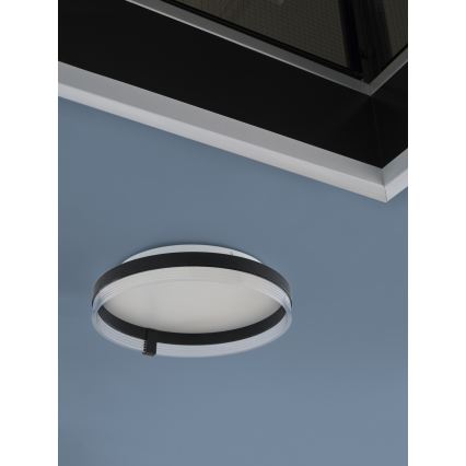 Osram - LED таванно осветително тяло DECOR CIRCLE LED/25W/230V 3000/4000/6500K Ø 40 см черно/бяло