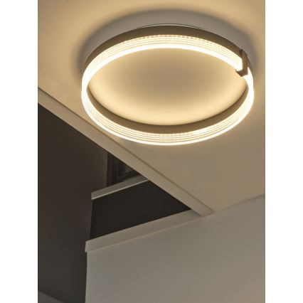 Osram - LED таванно осветително тяло DECOR CIRCLE LED/25W/230V 3000/4000/6500K Ø 40 см черно/бяло