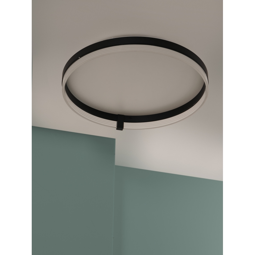 Osram - LED таванен плафон DECOR CIRCLE LED/32W/230V 3000/4000/6500K Ø 50 см черен/бял