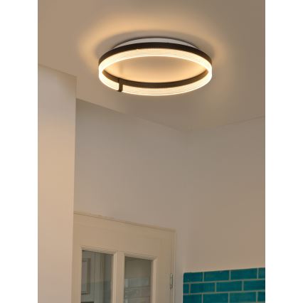 Osram - LED таванен плафон DECOR CIRCLE LED/32W/230V 3000/4000/6500K Ø 50 см черен/бял