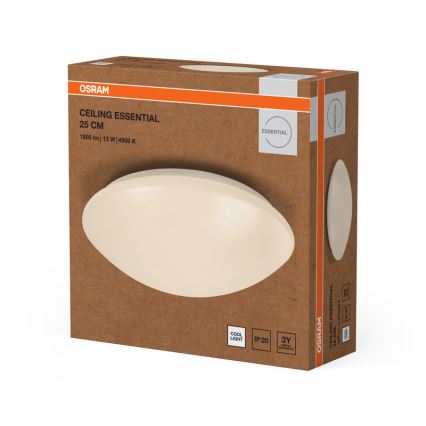 Osram - LED таванно осветително тяло ESSENTIAL LED/13W/230V 4000K Ø 25 см
