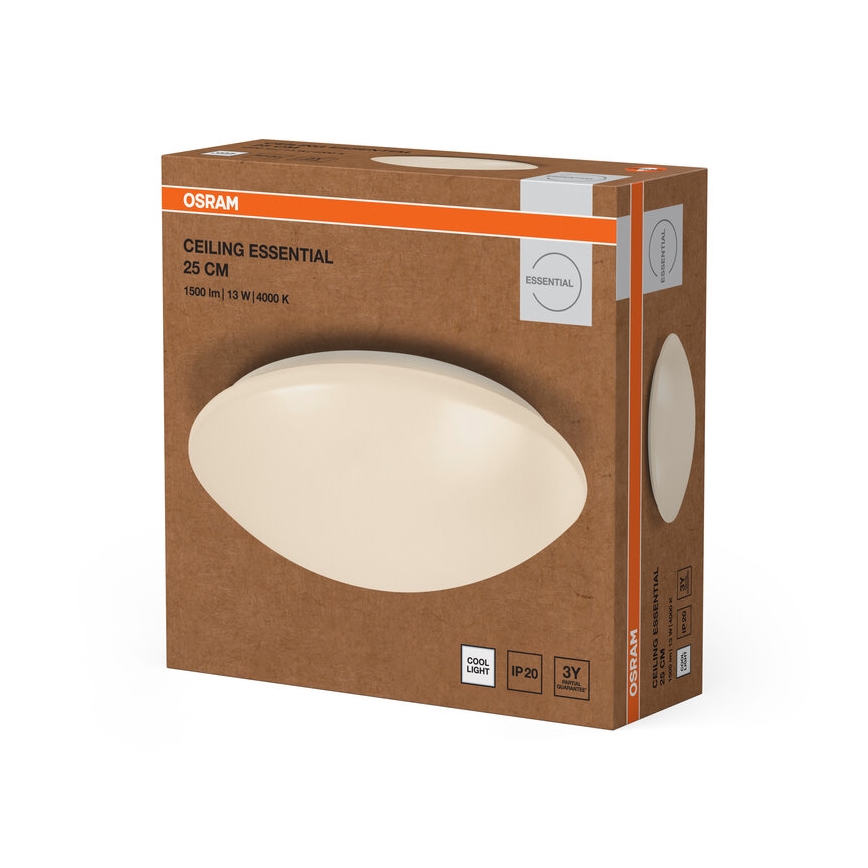 Osram - LED таванно осветително тяло ESSENTIAL LED/13W/230V 4000K Ø 25 см