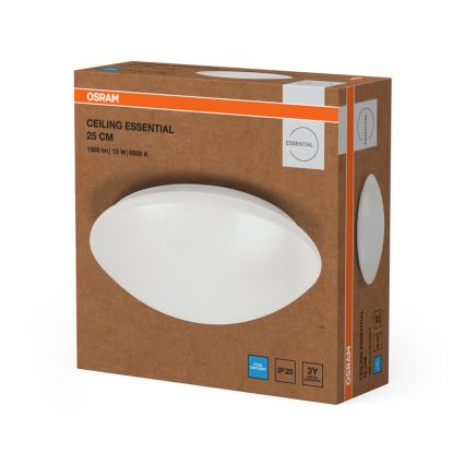 Osram - LED таванно осветително тяло ESSENTIAL LED/13W/230V 6500K Ø 25 см