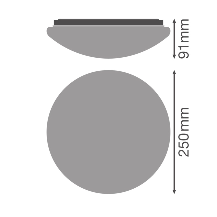 Osram - LED таванно осветително тяло ESSENTIAL LED/13W/230V 6500K Ø 25 см
