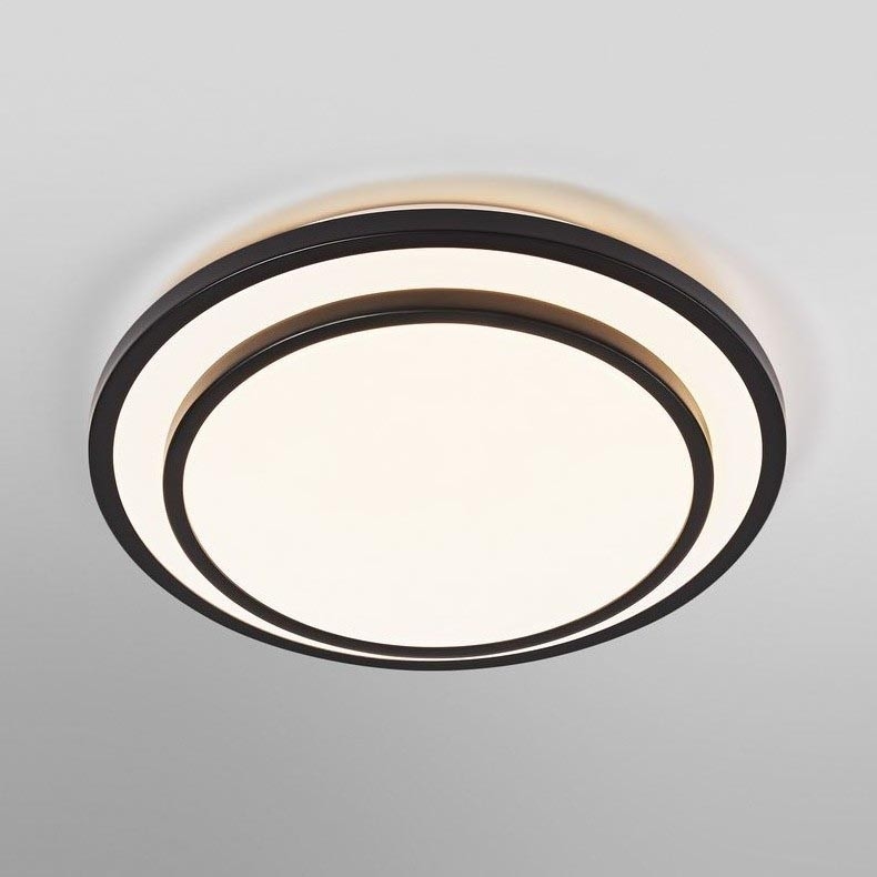Osram - LED таванно осветително тяло ORBIS BERLIN LED/24W/230V Ø 39 см черно