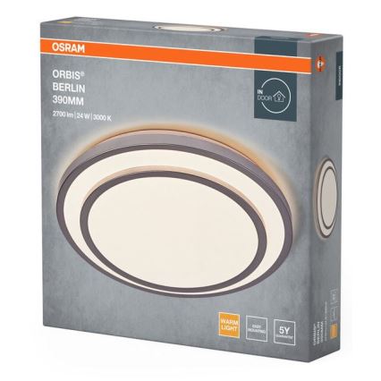 Osram - LED таванно осветително тяло ORBIS BERLIN LED/24W/230V Ø 39 см