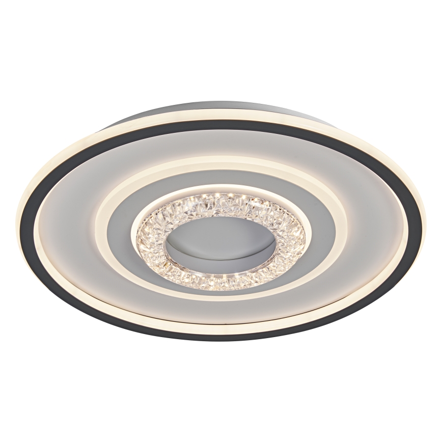 Osram - LED таванно осветително тяло ORBIS CRISTALLY LED/50W/230V 2700/4000/6000K диаметър 43 см бял/черен