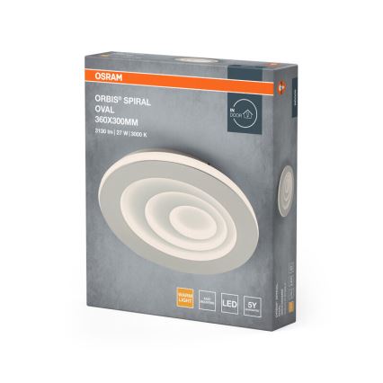 Osram - LED таванно осветително тяло ORBIS SPIRAL LED/27W/230V