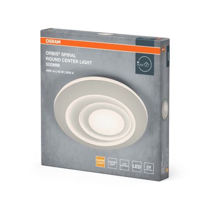 Osram - LED таванно осветително тяло ORBIS SPIRAL LED/42W/230V Ø 50,5 см, бяло