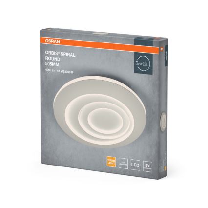 Osram - LED таванно осветително тяло ORBIS SPIRAL LED/42W/230V Ø 50,5 см