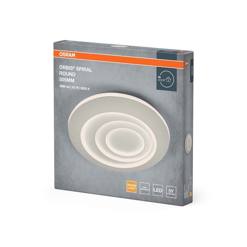 Osram - LED таванно осветително тяло ORBIS SPIRAL LED/42W/230V Ø 50,5 см