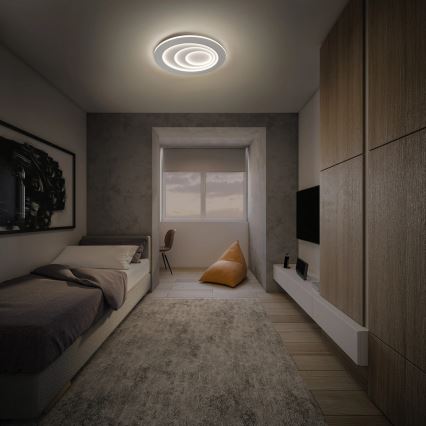 Osram - LED таванно осветително тяло ORBIS SPIRAL LED/63W/230V бяло