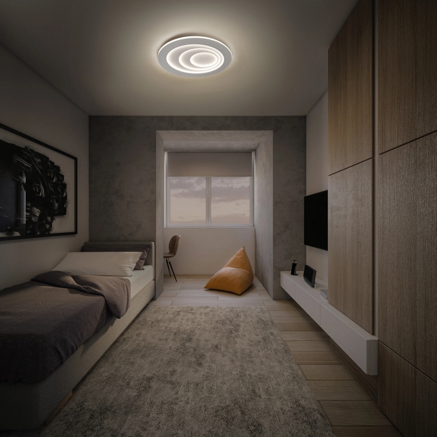 Osram - LED таванно осветително тяло ORBIS SPIRAL LED/63W/230V бяло