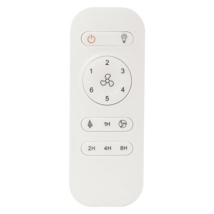 Osram - LED плафон с таванен вентилатор LED/66W/230V 3000/4000/6500K бял + дистанционно управление