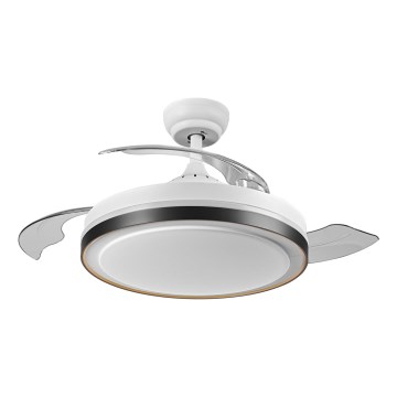 Osram - LED таванно осветително тяло с вентилатор LED/66W/230V 3000/4000/6500K бяло + дистанционно управление