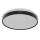 Osram - LED таванно осветително тяло със сензор за сумрак CEILING LUXO LED/24W/230V Ø 38 cm черно