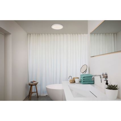 Osram - LED таванно осветително тяло за баня ORBIS DISC LED/22W/230V 3000/4000K Ø 30 см IP44 бяло