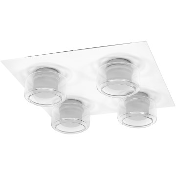 Osram - LED таванно осветително тяло за баня ORBIS FLAME 4xLED/5,5W/230V 3000/4000K IP44 бяло