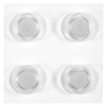 Osram - LED таванно осветително тяло за баня ORBIS FLAME 4xLED/5,5W/230V 3000/4000K IP44 бяло