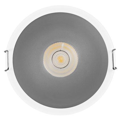 Osram - LED вградено осветително тяло SPOT TWIST LED/10W/230V 4000K диаметър 9,3 см бяло/сребристо