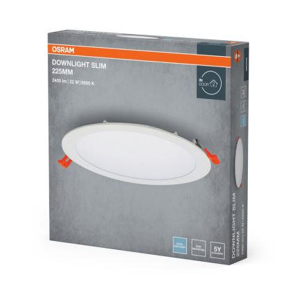 Osram - LED вградено осветително тяло SLIM LED/22W/230V 6500K