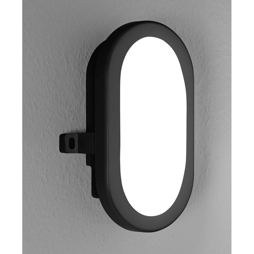 Osram - LED външен стенен осветител BULKHEAD LED/6W/230V IP54 черен