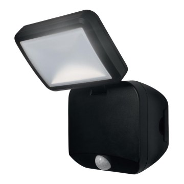 Osram - LED външен стенен прожектор с сензор BATTERY LED/4W/4xD IP54