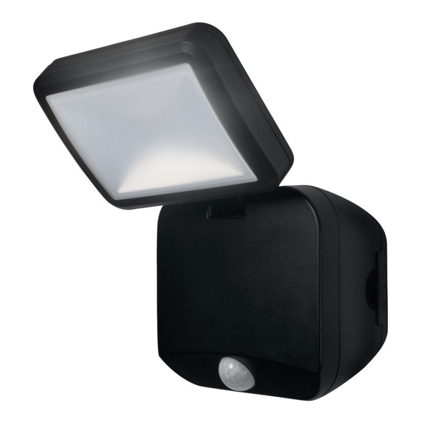Osram - LED външен стенен прожектор с сензор BATTERY LED/4W/4xD IP54